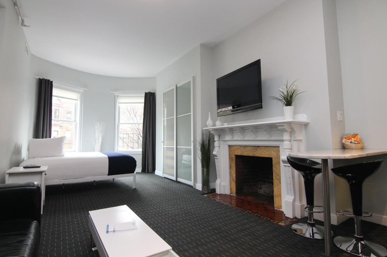 Stylish Newbury Street Studio, #4 보스톤 외부 사진